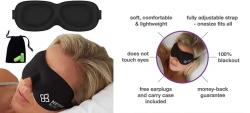 Bedtime Bliss Contoured Sleep Mask